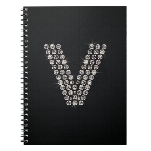 Carnet bling - V (Devant)