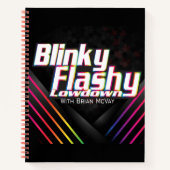 Carnet Blinky Flashy NOTEBOOK (Devant)