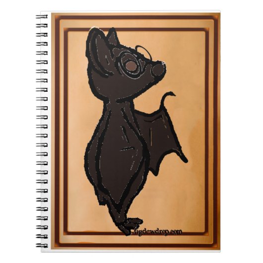 Carnet Blinky the Bat notebook (Devant)