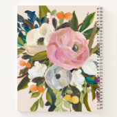 Carnet Bliss Botanique Joli Peint Floral | Crème (Dos)