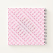 Carnet Bliss flottants roses (Dos)