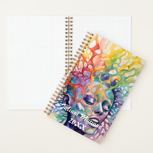 Carnet Bliss Nom personnalisé (À l'intérieur)