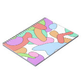 Carnet BLOB coloré (Côté gauche)