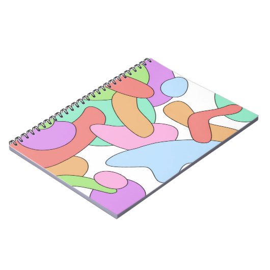 Carnet BLOB coloré (Côté gauche)