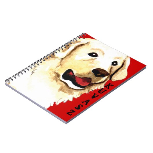 Carnet Bloc couleur Kuvasz (Côté gauche)