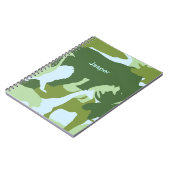 Carnet Bloc-culot des animaux de camouflage (Côté gauche)