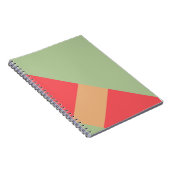 Carnet Bloc de couleur moderne Geo 1 (Côté Droit)