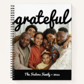 Carnet Bloc de couleur noir blanc moderne Gratuit photo (Devant)