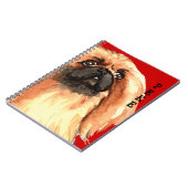 Carnet Bloc de couleur Pekingese (Côté gauche)