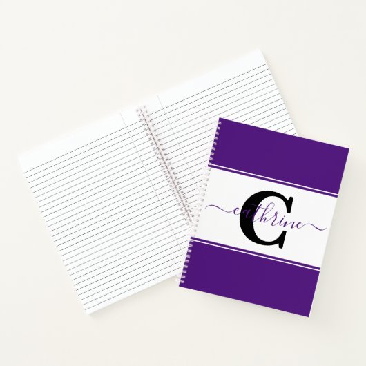 Carnet Bloc de couleur personnalisé (Intérieur)