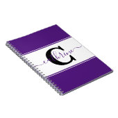 Carnet Bloc de couleur personnalisé  (Côté Droit)