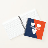 Carnet Bloc de couleur Virginia Cavaliers (Intérieur)