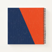Carnet Bloc de couleur Virginia Cavaliers (Dos)