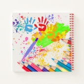 Carnet Bloc de dessin pour enfants (Dos)