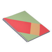 Carnet Bloc géométrique de couleur moderne 1 (Côté Droit)