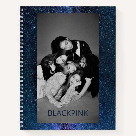 Carnet Bloc-notes à spirale BLACKPINK (Devant)