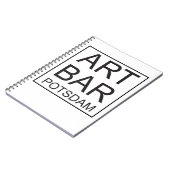 Carnet Bloc-notes ART & Bar by ART & Commerz Potsdam (Côté gauche)
