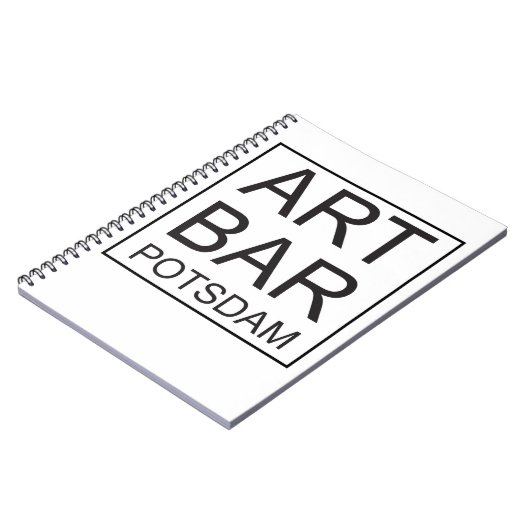 Carnet Bloc-notes ART & Bar by ART & Commerz Potsdam (Côté gauche)