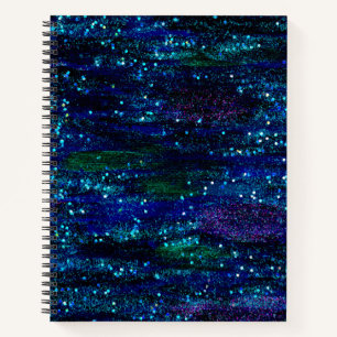 Carnet Bloc-notes Blue Galaxy