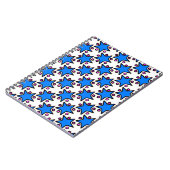 Carnet Bloc-notes Blue Stars (Côté gauche)