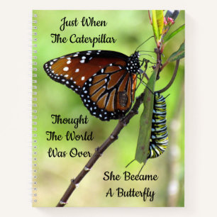 Carnet Bloc-notes Butteffy / Caterpillar