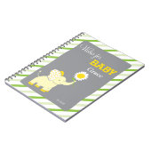 Carnet Bloc - notes de baby shower de conseils de (Côté gauche)