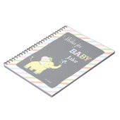 Carnet Bloc - notes de baby shower de conseils de (Côté gauche)