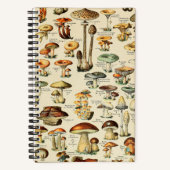 Carnet Bloc-notes de collection de champignons (Recto)