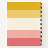 Carnet Bloc-notes de composition de classe rose corail mo (Dos)