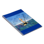 Carnet Bloc-notes de dessin animé drôle de pêche jour étr (Côté Droit)
