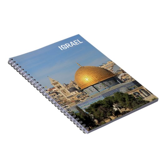 Carnet Bloc-notes de Jérusalem en Israël (Côté Droit)