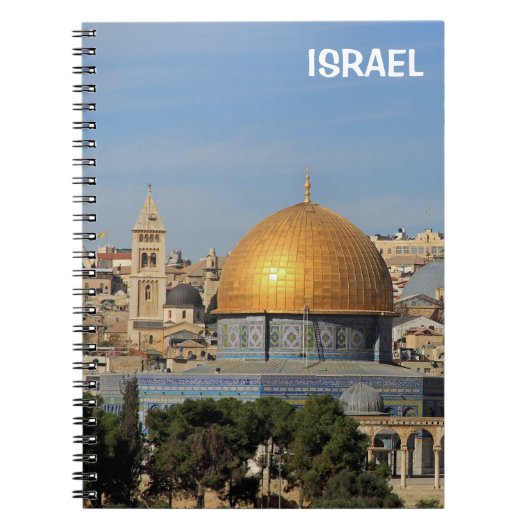 Carnet Bloc-notes de Jérusalem en Israël (Devant)
