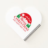 Carnet bloc-notes de la version de noël (Dos)