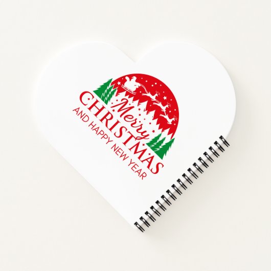 Carnet bloc-notes de la version de noël (Dos)