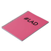 Carnet Bloc - notes de #LAD (Côté gauche)