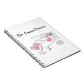 Carnet Bloc - notes de licorne de Comms (Côté Droit)