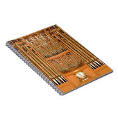 Carnet bloc-notes de l'orgue Rieger de Hong Kong (Côté Droit)