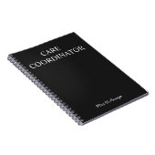 Carnet Bloc-notes de notes de coordinateur de soins | (Côté Droit)