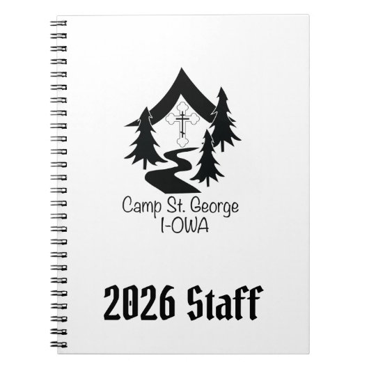 Carnet Bloc-notes de personnel (Devant)