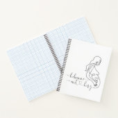 Carnet Bloc-notes de sage-femme avec coeur (Intérieur)