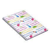 Carnet Bloc - notes des travaux domestiques (Côté Droit)