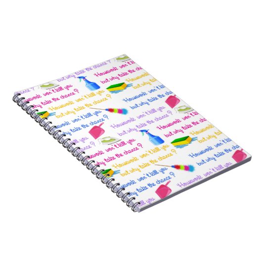 Carnet Bloc - notes des travaux domestiques (Côté Droit)