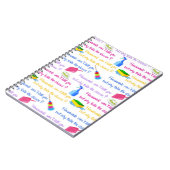 Carnet Bloc - notes des travaux domestiques (Côté gauche)