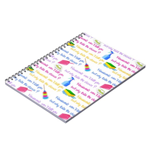 Carnet Bloc - notes des travaux domestiques (Côté gauche)