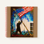 Carnet Bloc-notes du président Trump 2021 (Devant)