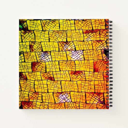 Carnet Bloc-notes en briques (Dos)