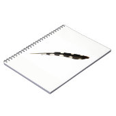 Carnet Bloc-notes en forme de pic-vert (Côté gauche)