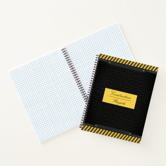 Carnet Bloc-notes en métal (Intérieur)