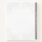 Carnet Bloc-notes en spirale de papier graphique TIGER TR (Dos)