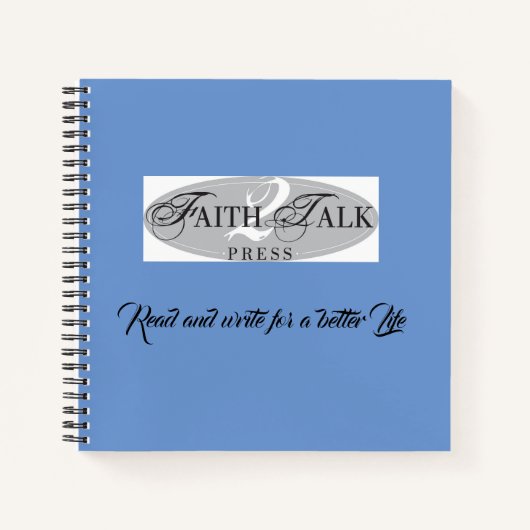 Carnet Bloc-notes Faith 2 Talk Press (Devant)